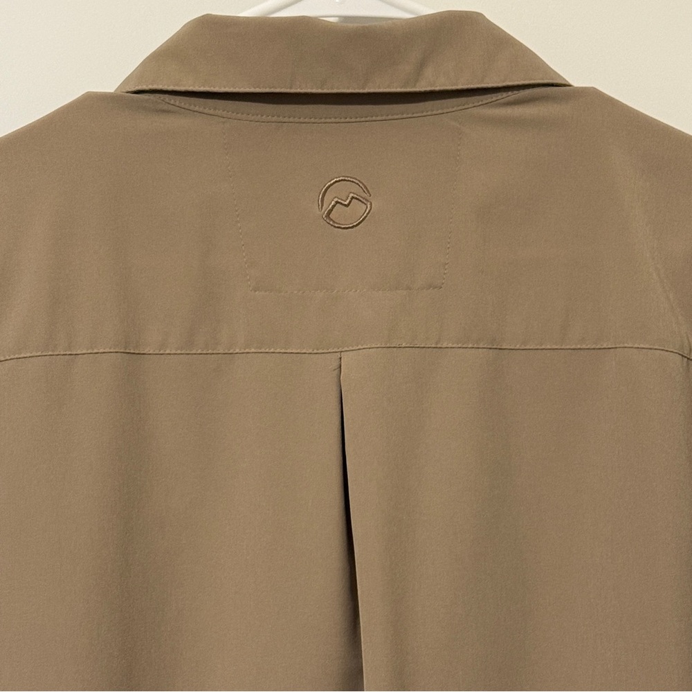 PTP 22.5” No-Fly-Zone Hiking Shirt XXL Khaki/Tan 🤎Insect Repellent Adventure - Picture 9 of 16